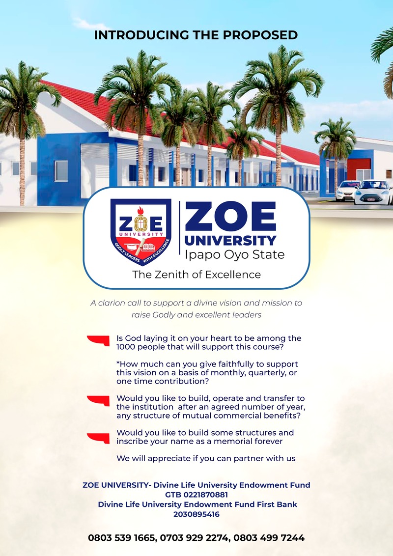 Proposed Zoe University
